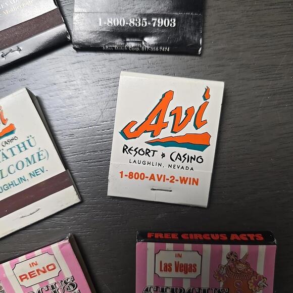 80's Full Matchbook Lot Hotel Casino Hotel Unstruck. - Picture 8 of 9